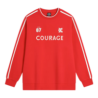 XTEP特步套头卫衣复古球衣经典男女秋冬保暖户外时尚百搭