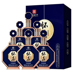 怀庄 1983 典雅秘酿 酱香型白酒 53度 500ml*6盒 整箱装 中秋送礼含礼品袋