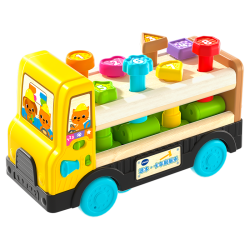 vtech 儿童玩具源木卡车敲敲乐敲打游戏蒙氏早教宝宝