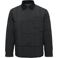 海澜之家(HLA)羽绒服男【曾舜晞同款】翻领鸭绒外套男秋季25HWRAJ3J134A 黑色D4 S 165/84A 114~124斤