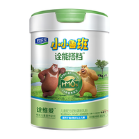 君乐宝 小小鲁班诠维爱4段满3周岁以上儿童成长牛奶粉800g