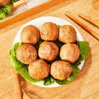 东来顺 火锅丸子 牛肉丸 虾滑 墨鱼丸 鱼豆腐 关东煮麻辣烫炸串食材 牛肉丸 250g