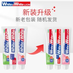 LION 狮王 大白葡萄柚小苏打牙膏   白桃*2+青柠*2+葡萄*2支 赠40g*3支 共840g