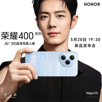 国家补贴：荣耀 HONOR 400 5G手机 12GB+256GB