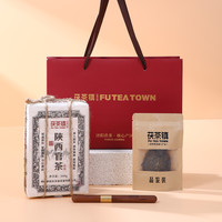 泾阳茯茶【陕西官茶】500g特级手筑金花茯砖茶黑茶陕西西安特产礼