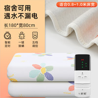 彩虹电热毯双人双控家用水暖毯水循环炕单人电褥子店