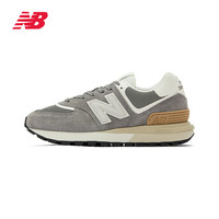 移动端：new balance BALANCE NB 574LG系列减震防滑耐磨男鞋女鞋轻便缓震复古休闲运动鞋 U574LGGS-D 38.5