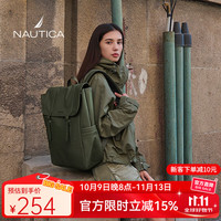 NAUTICA 诺帝卡 男士双肩包大容量背包时尚旅行通勤商务包笔记本书包