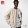 UNIQLO 优衣库 男装防风仿羊羔绒摇粒绒开衫长袖外套 481183