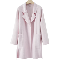 Zhaojun/兆君 宽松中长款 女士羊毛大衣