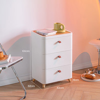 收纳柜抽屉式置物柜家用卫生间浴室塑料多层储物柜日式卧室床头柜