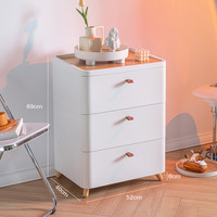 收纳柜抽屉式置物柜家用卫生间浴室塑料多层储物柜日式卧室床头柜
