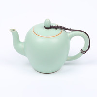 陶立方 汝窑茶壶陶瓷茶具 美人肩