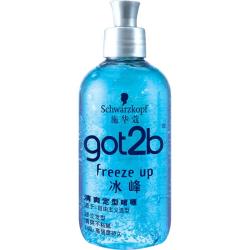 施华蔻 造型got2b冰峰清爽定型啫喱清香持久定型啫喱膏男士