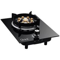 巧太太巧太太电器灶具燃气灶天然气燃气灶不锈钢面板液化气炉具5.2kW火力升级家用猛火节能嵌入式台式 九腔5.2kw猛火灶（F50123件套） 液化气