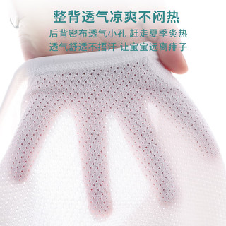 小三月婴儿连体衣夏薄款59码连体衣夏短袖短裤连身衣开裆连体爬服春秋款 D196蓝小熊头 （后背镂空） 59cm 9斤内
