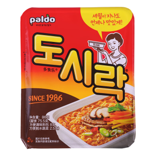 paldo/方便面饭盒面牛肉味韩国泡面拉面干拌面