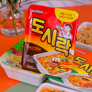 paldo/方便面饭盒面牛肉味韩国泡面拉面干拌面