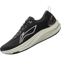 李宁 LI-NING（Lining）赤兔8跑步鞋男款2025反光轻量耐磨减震体考训练竞速跑鞋 黑色/乳白色-5 42
