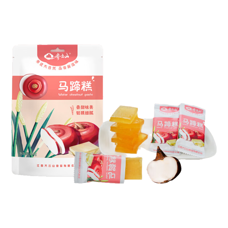  齐云山 开味小吃 马蹄糕  ≤200g 袋装 168g