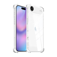  Freeson 四角气囊防撞 iPhone手机壳 一字支架  透明 TPU