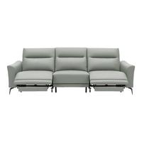  顾家家居 KUKA  智惠系列 90.DK.6055E 零靠墙高脚沙发 三人位2电动 晨雾绿