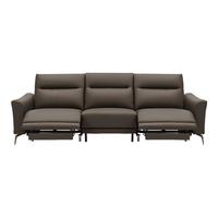  顾家家居 KUKA  智惠系列 90.DK.6055E 零靠墙高脚沙发 三人位2电动 深空灰