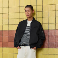 杰克琼斯 杰克·琼斯 男棒球服潮酷飞行员夹克休闲宽松长袖