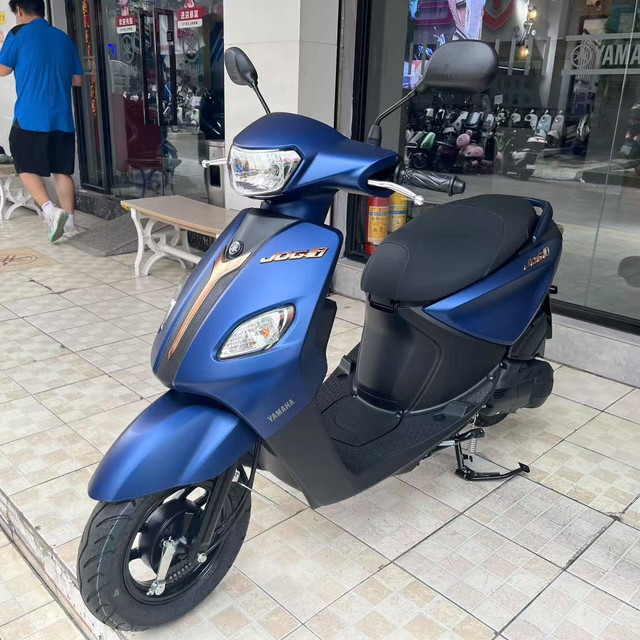 YAMAHA 雅马哈 125巧格i国4电喷125JOGI踏板YAMAHA摩托车 蓝色前后鼓刹