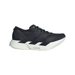adidas 碳柱技术 男士竞速跑鞋  黑色/深灰色 42.5