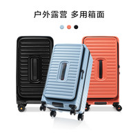 88VIP:美旅 露营行李箱户外22寸大容量TRUNK旅行箱多功能扩容pc拉杆箱NJ4