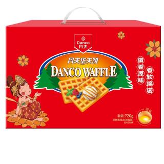 丹夫 华夫饼 原味 720g 礼盒装