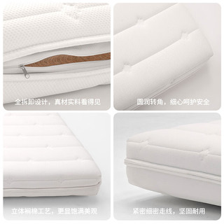  大森林家居 黄麻防螨硬床垫  A款 15cm厚|10cm黄麻+面料 尺寸 120*190cm 偏硬