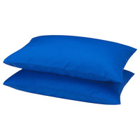 IKEA宜家DVALA代芙拉枕头套2件套全棉柔软现代简约床上用品北欧风