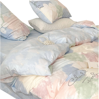 洁丽雅纯棉被套单件100全棉单人床单被罩150x200冬季被单200x230