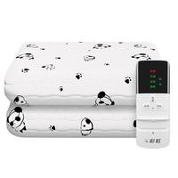 彩虹单人智能定时除螨自动断电单面棉料电热毯电褥子1.8*1米