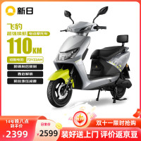 新日 飞豹 电动摩托车 XR1200DT-3E 6块铅酸电池 续航110km 1200W电机