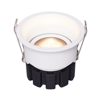 雷士（NVC）护眼射灯v系列led防眩超薄筒射灯嵌入式天花灯小山丘客厅卧室孔灯 【高显指】V系列Ra98-雪羽-7W三色