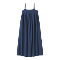 無印良品 MUJI(無印良品 )女式 棉纱 吊带连衣裙 女装裙子长裙25年夏季 BC2MLA5S