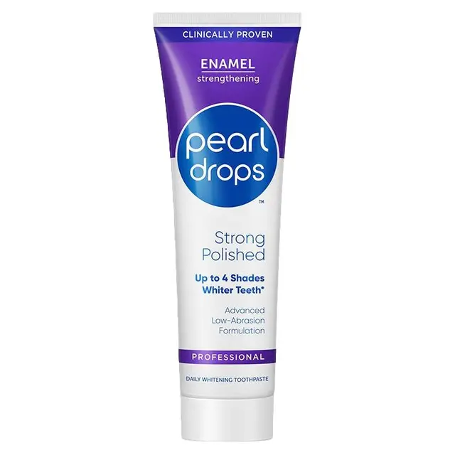 倍洁丽PearlDrops英国劲白牙膏美白抛光清新口气去牙渍牙膏