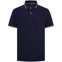 TOMMY HILFIGER/汤米·希尔费格 透气 男士短袖T恤  【合身百搭】午夜深蓝CHS XL (：165-180斤)
