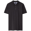 TOMMY HILFIGER 珠地网眼修身 POLO衫 石墨深灰 L