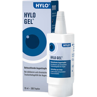 海露 德国HYLO GEL 0.2%海露玻璃酸钠滴眼液 缓解眼疲劳眼药水10ml 过敏不适中重度干眼术后修复
