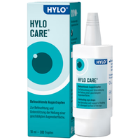 海露德国海露HYLO CARE 0.1%玻璃酸钠滴眼液抗疲劳眼药水右泛醇促修复不含防腐剂人工泪液10ml缓解过敏