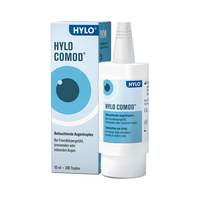 海露德国海露HYLO COMOD 0.1%海露玻璃酸钠滴眼液抗疲劳眼药水缓解眼干眼涩过敏人工泪液不含防腐剂 10ml