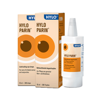 【超值2盒装】德国海露HYLO PARIN滴眼液10ml*2瓶 减轻眼睛发红眼药水