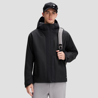 DESCENTE迪桑特SKI STYLE防水透湿HEAT NAVI可温控男士保暖棉服 BK-黑色