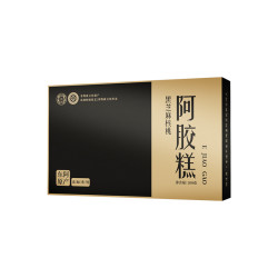 翊沫源 金标阿胶糕黑芝麻红枣枸杞核桃糕固元膏100g/盒国货礼品