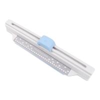 可得优 活页30孔打孔器A4/A5/B5一键滑动打孔机多规格活页打孔装订多功能打洞器