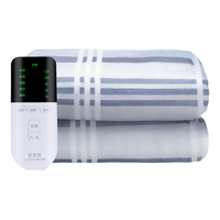 依思莲电热毯单双人宽1.8/1.5/1.2/0.9米定时除螨电褥子高温自动断电 单人格子图案小功率【五档调温定时除螨】1.8*0.9米